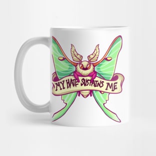 Luna the lunar moth 2 Mug